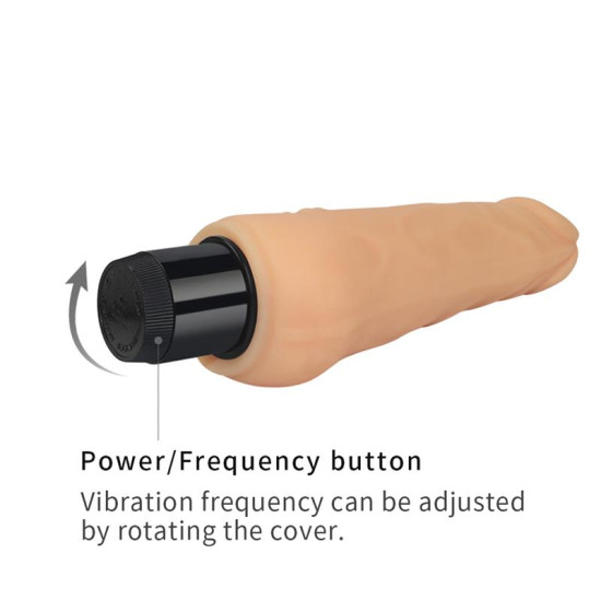 Vibrador Real Feel 7.5" Natural