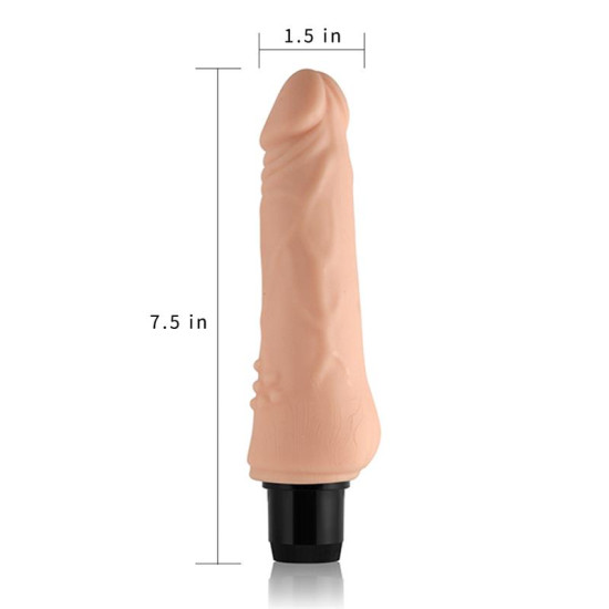 Vibrador Real Feel 7.5" Natural
