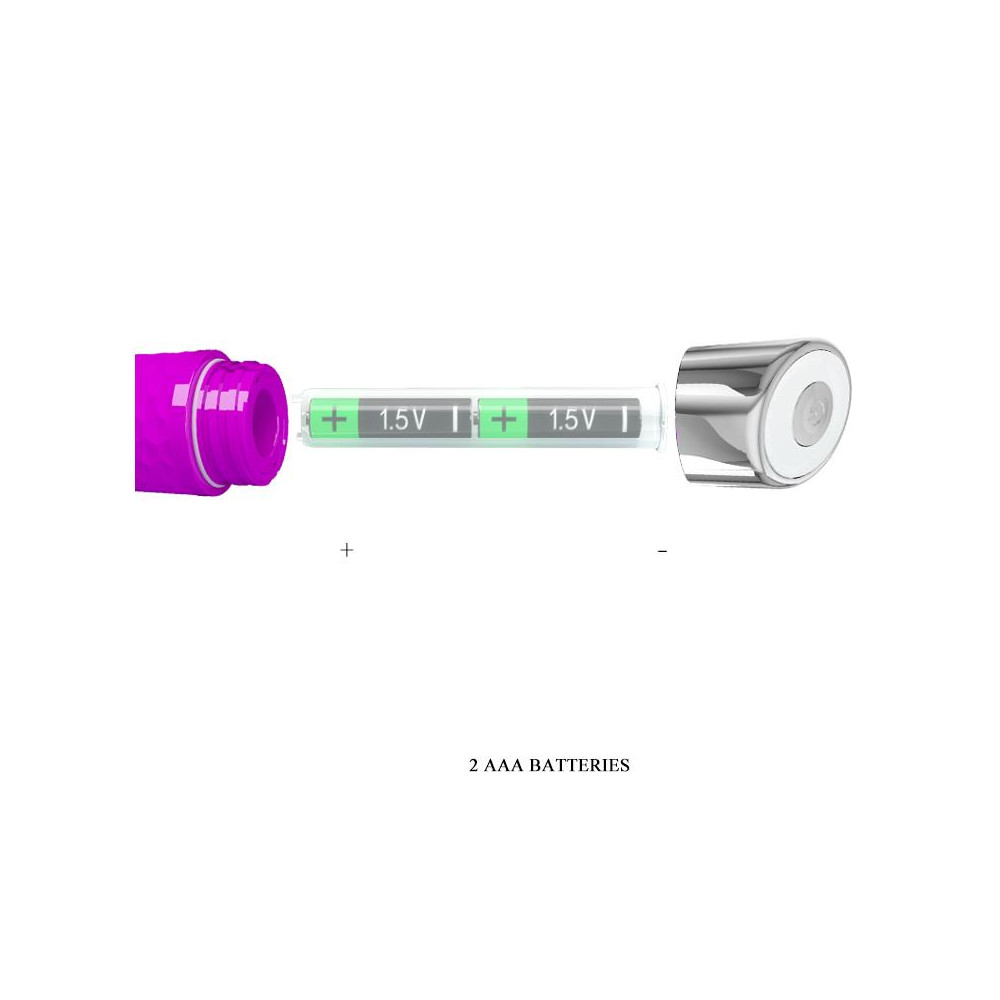 Vibrador Reginald Silicona Purpura