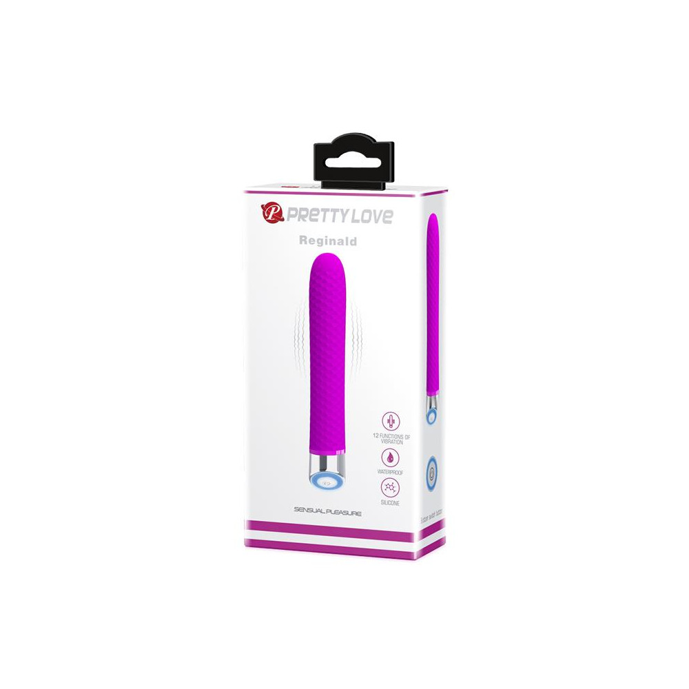 Vibrador Reginald Silicona Purpura