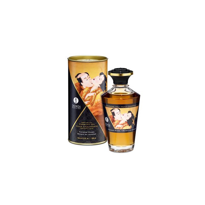 Aceite de Masaje Efecto Calor Aroma a Caramelo Shunga