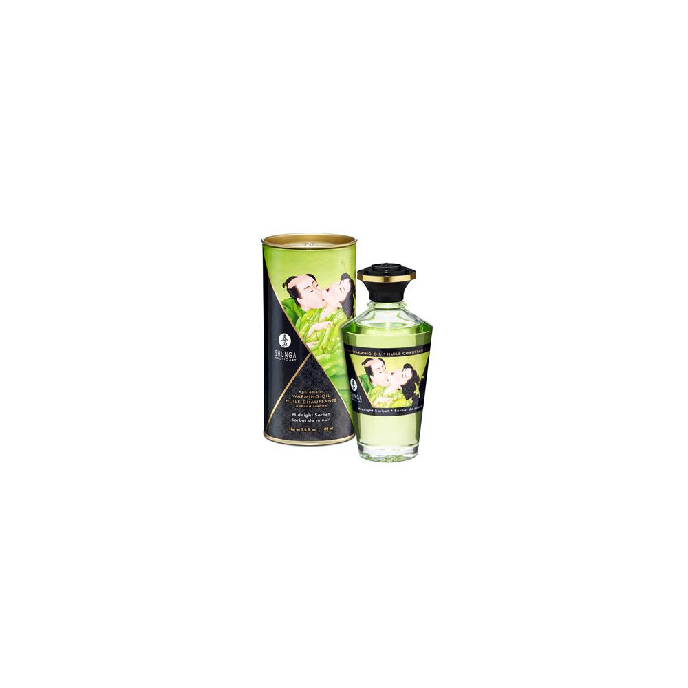 Aceite de Masaje Efecto Calor Aroma Sorbete de Medianoche Shunga