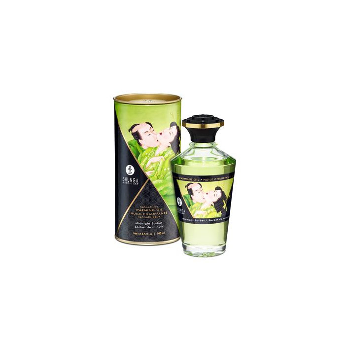 Aceite de Masaje Efecto Calor Aroma Sorbete de Medianoche Shunga