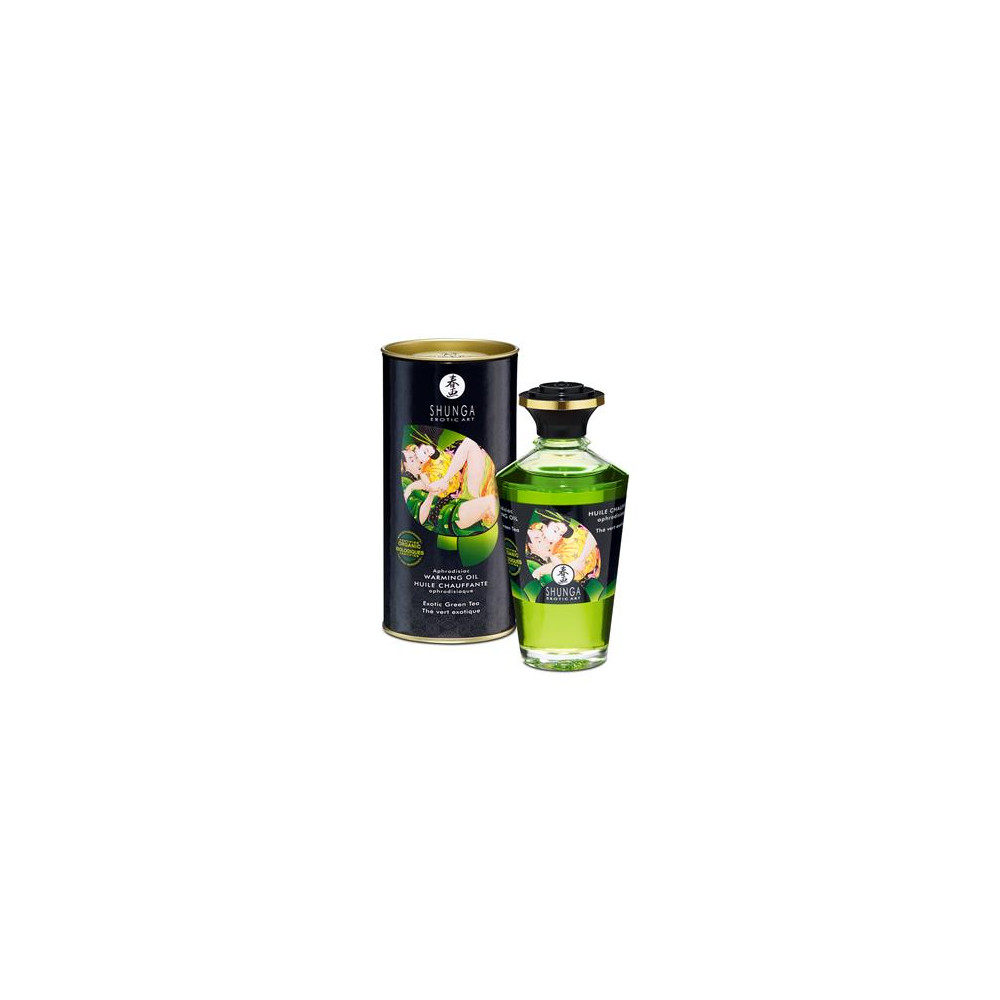 Aceite Afrodisíaco de Masaje Aroma Té Verde Shunga
