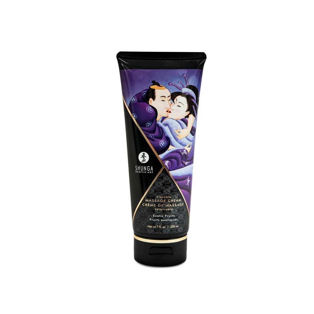 Crema de Masaje Aroma a Frutas Exóticas Shunga