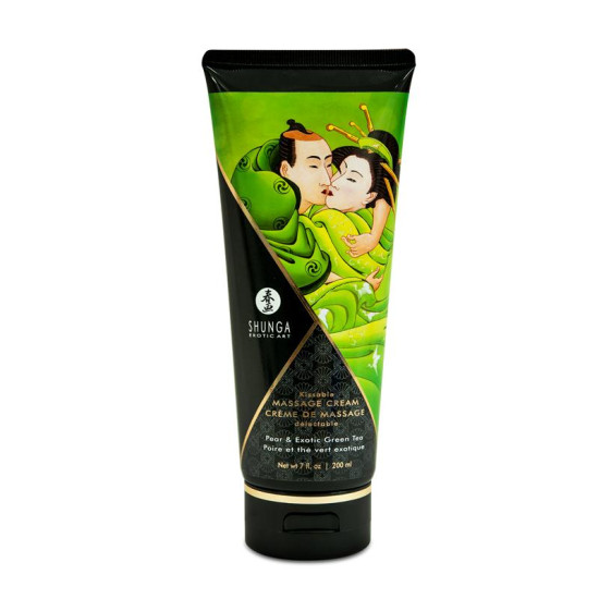 Crema de Masaje Aroma Té Verde Shunga