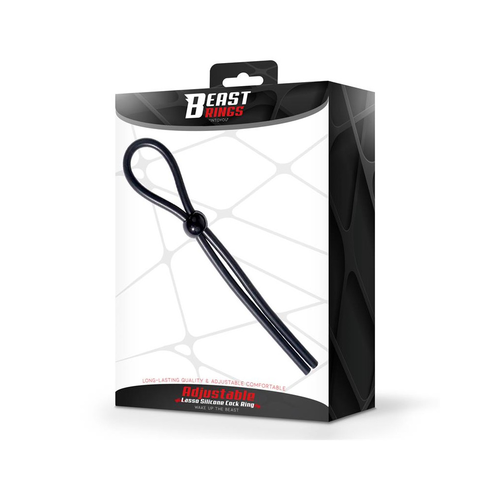 Lasso Anillo para el Pene Silicona Ajustable
