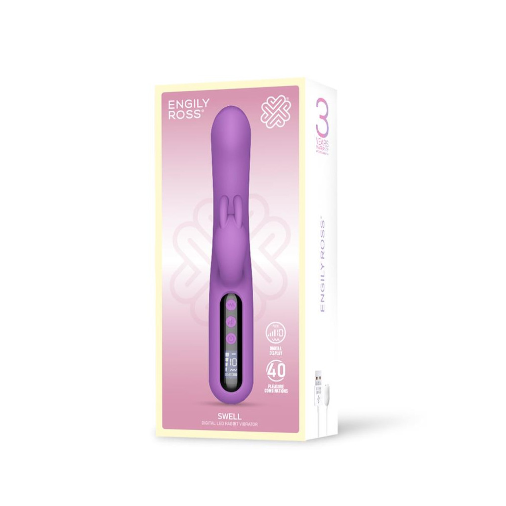 Swell Vibrador con Pantalla Digital y Gran Potencia