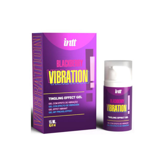 Gel Vibrador Líquido Sabor Mora