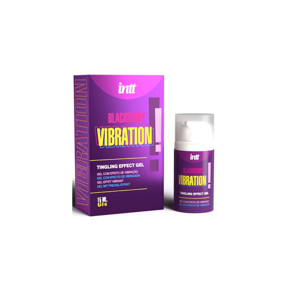 Gel Vibrador Líquido Sabor Mora