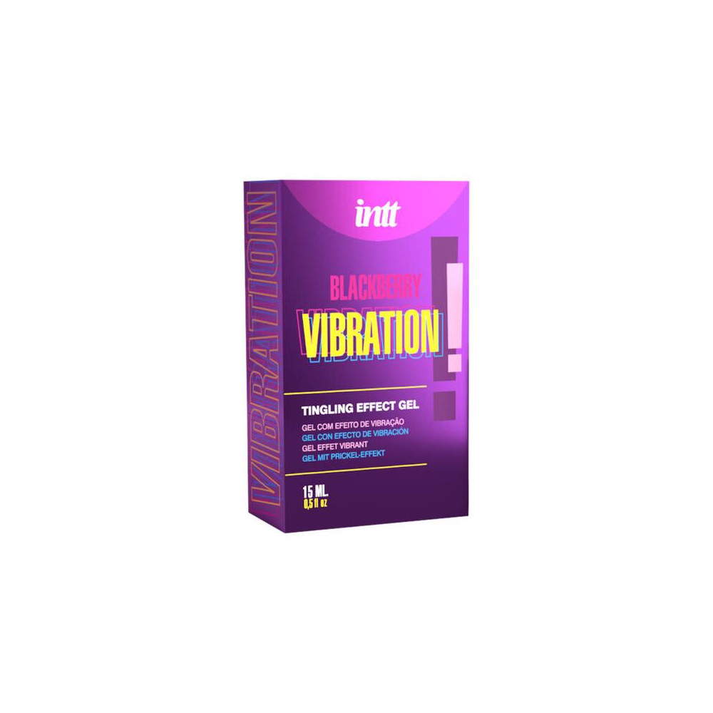 Gel Vibrador Líquido Sabor Mora