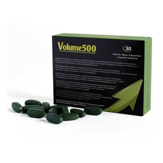 Volume500 – Complemento alimenticio para la calidad y cantidad del esperma