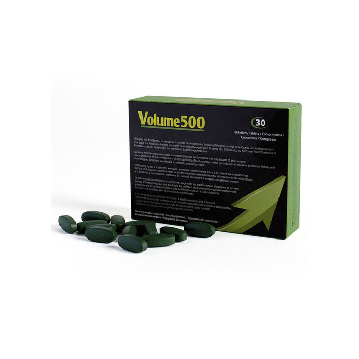 Volume500 – Complemento alimenticio para la calidad y cantidad del esperma