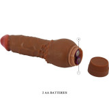 Barbara Vibrador Realístico Mulato 19,5cm