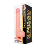 Dildo Realista Dual Layer Retráctil y Orientable 9"
