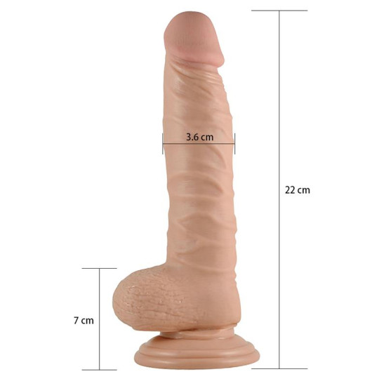Dildo Real Extreme Realista 8.5" Natural