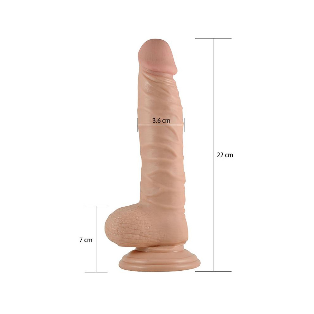 Dildo Real Extreme Realista 8.5" Natural