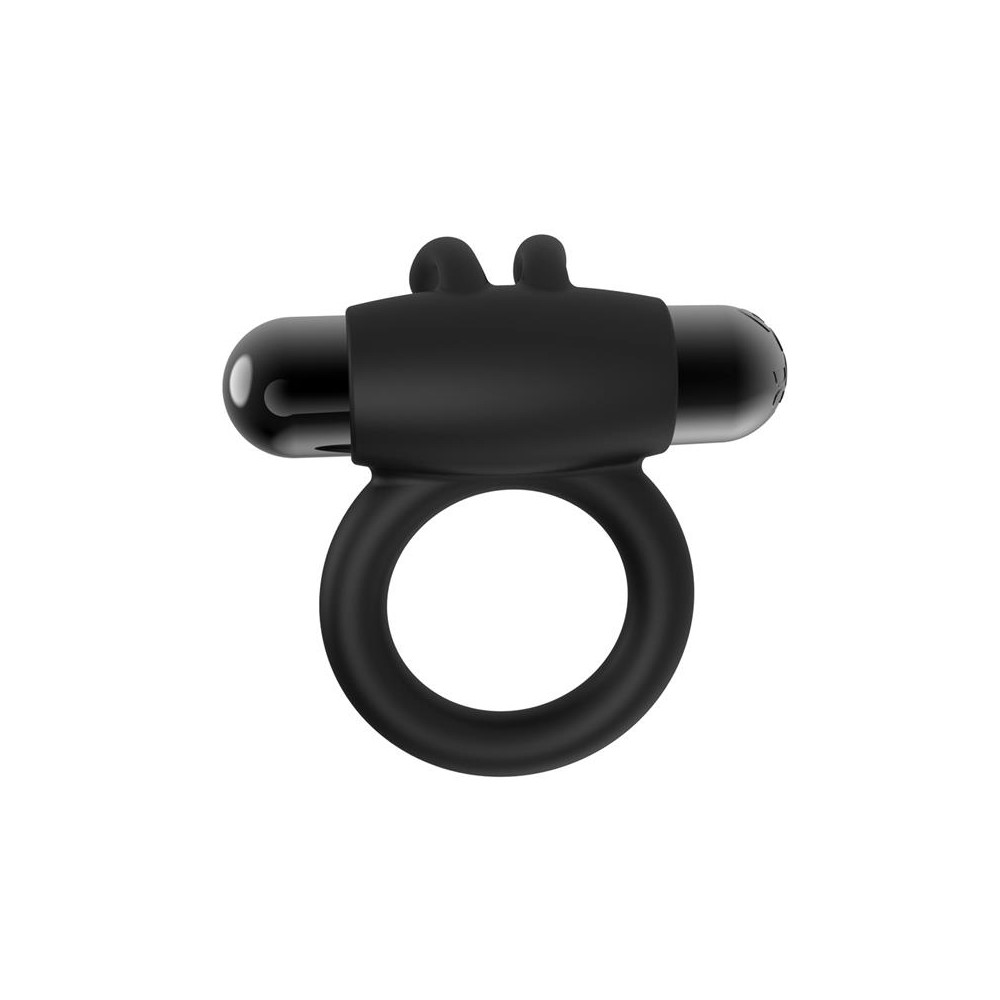 Fermax Anillo Vibrador con Conejito USB Silicona Negro
