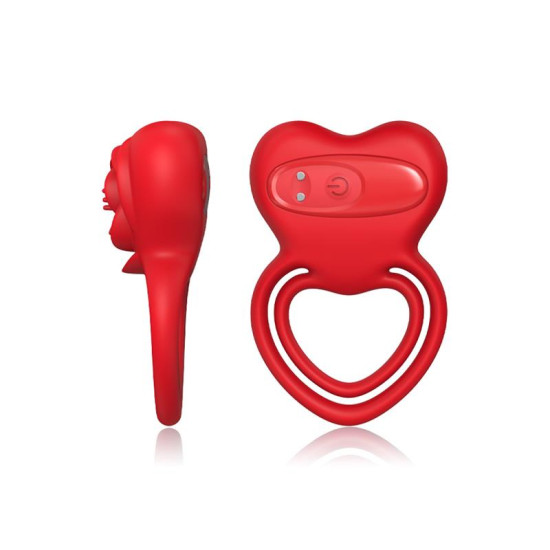 Anillo Heart Rojo