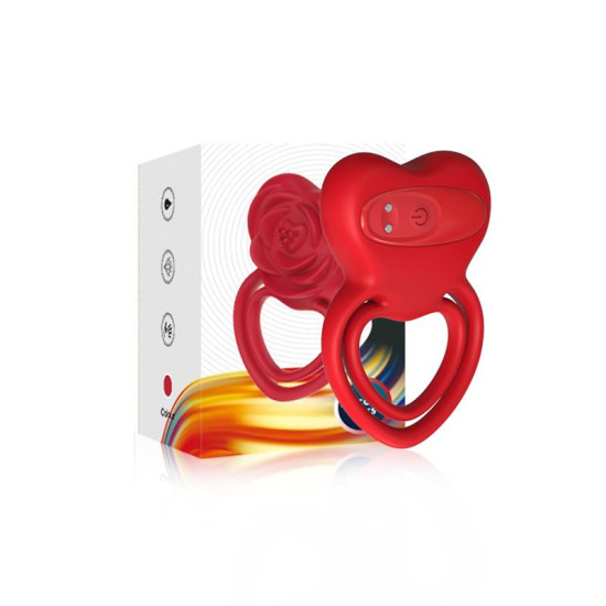 Anillo Heart Rojo