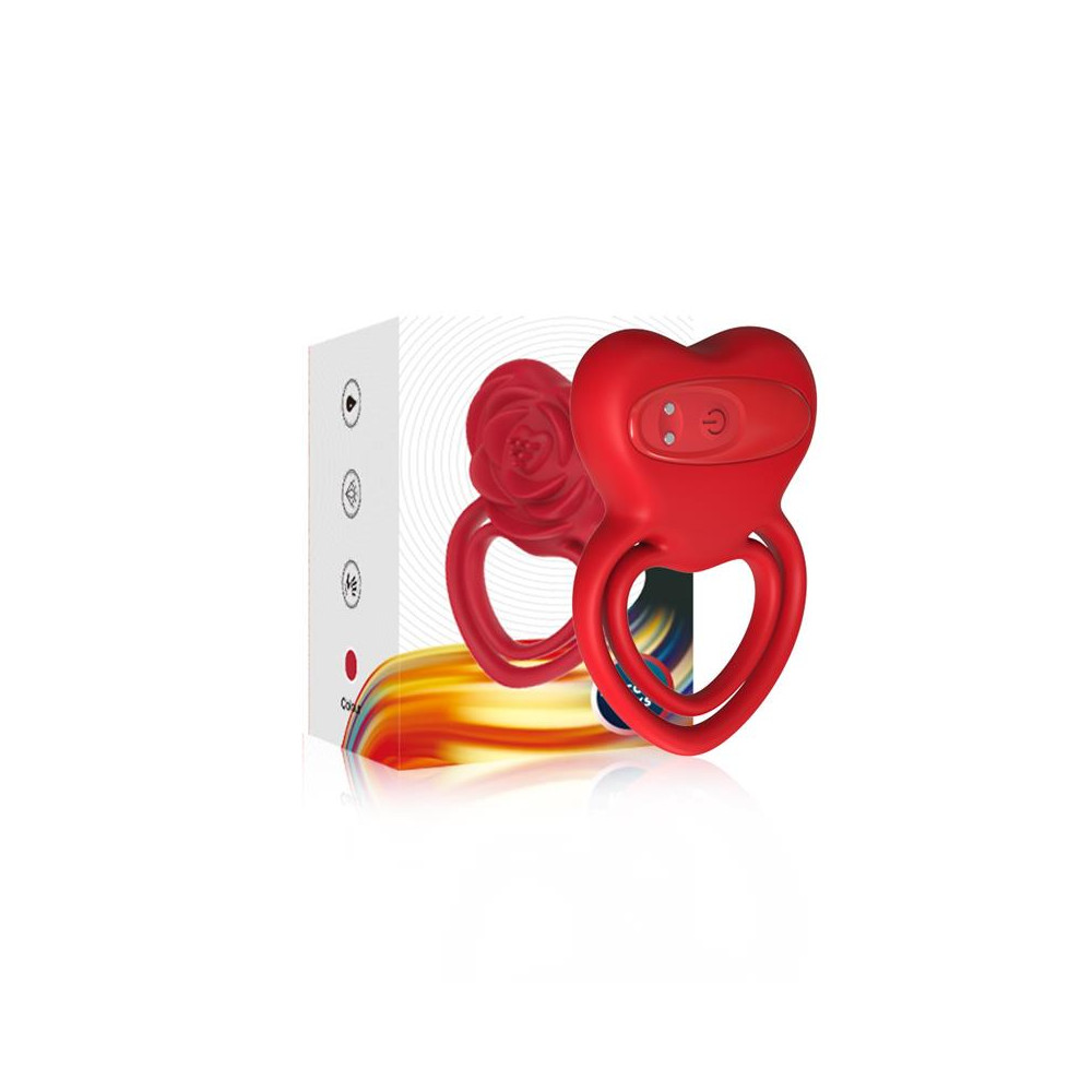 Anillo Heart Rojo