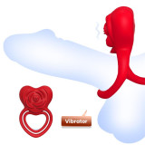 Anillo Heart Rojo