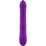 Fully Gspot Vibrador Rabbit con lengua estimuladora y efecto calor violeta