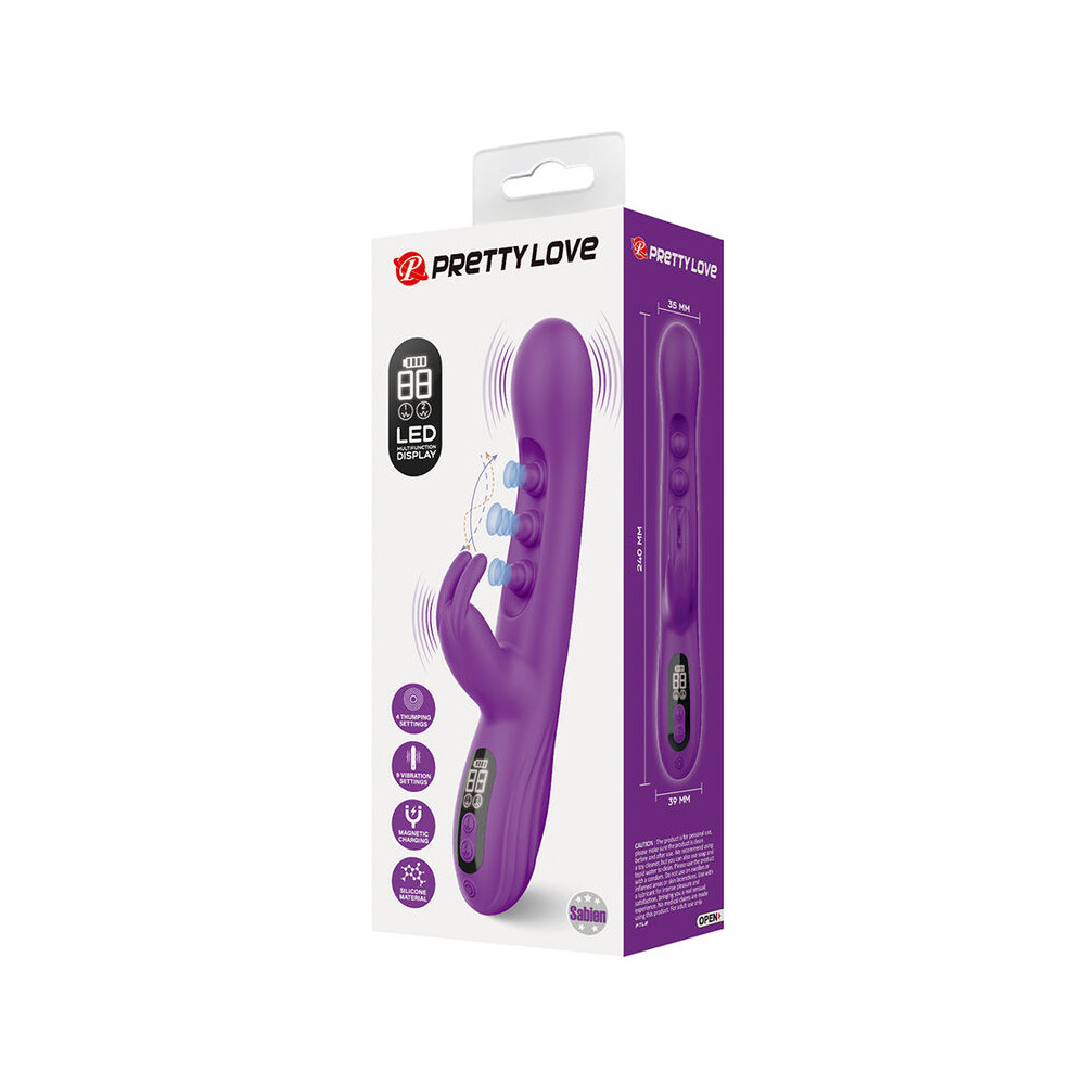 Sabien Vibrador Rabbit con estimulación por golpeteos