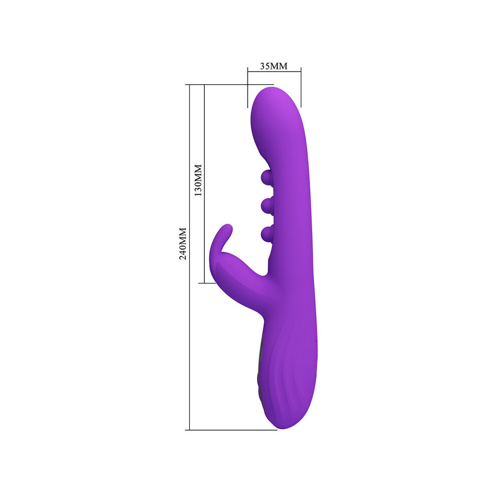 Sabien Vibrador Rabbit con estimulación por golpeteos