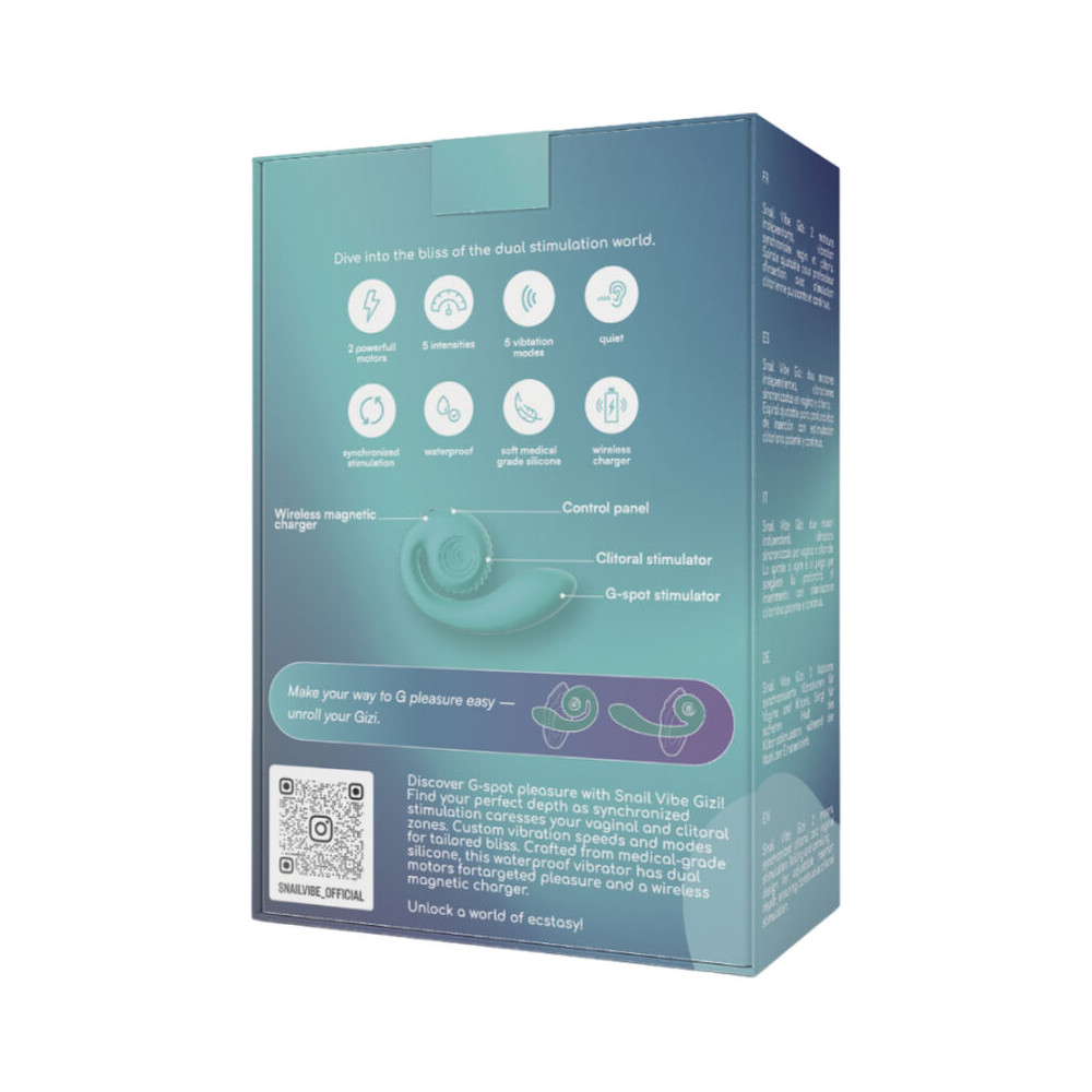 GIZI ESTIMULADOR DUAL TURQUESA