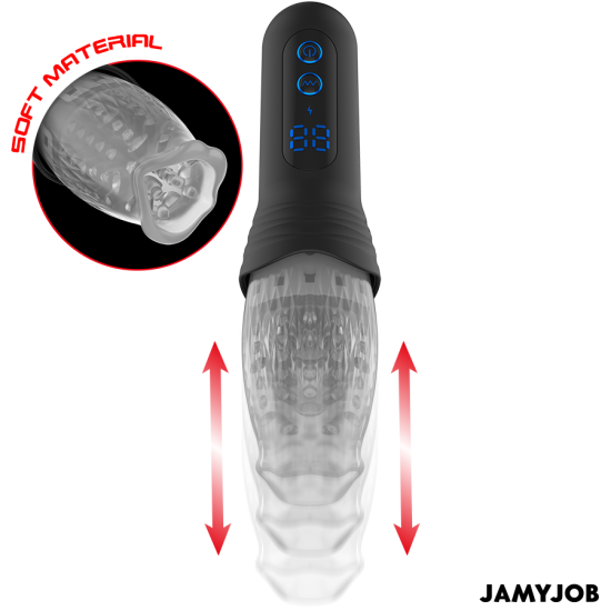 BLOW-R MASTURBADOR CON THRUSTING Y ROTACIÓN