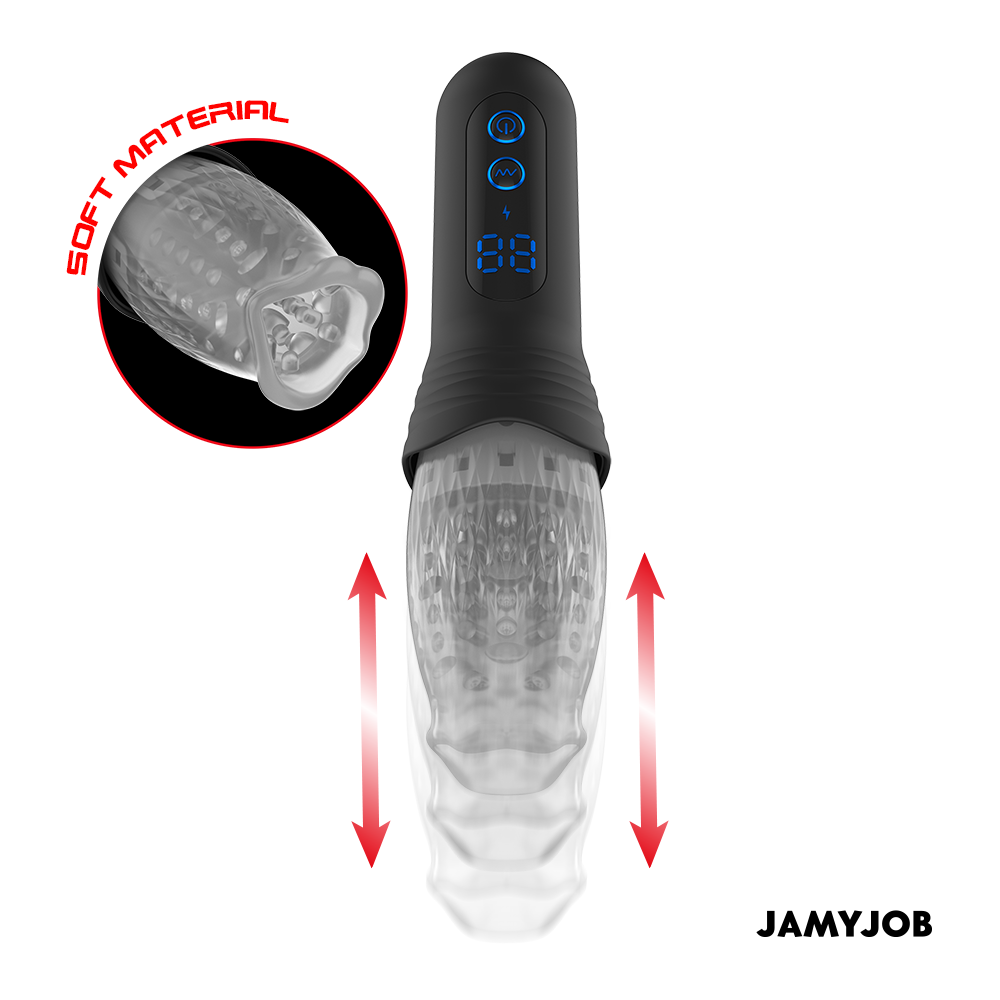 BLOW-R MASTURBADOR CON THRUSTING Y ROTACIÓN