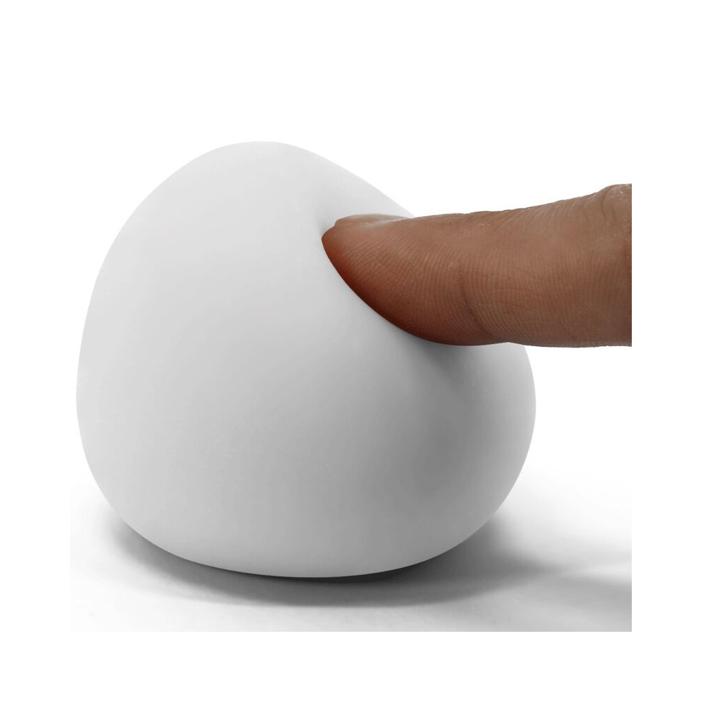 MASTURBADOR MASCULINO HUEVO BLANCO
