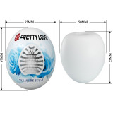 MASTURBADOR MASCULINO HUEVO BLANCO