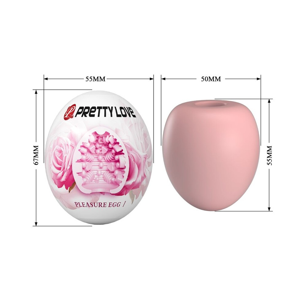 Masturbadro Masculino Huevo Rosa