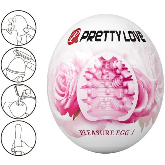 Masturbadro Masculino Huevo Rosa