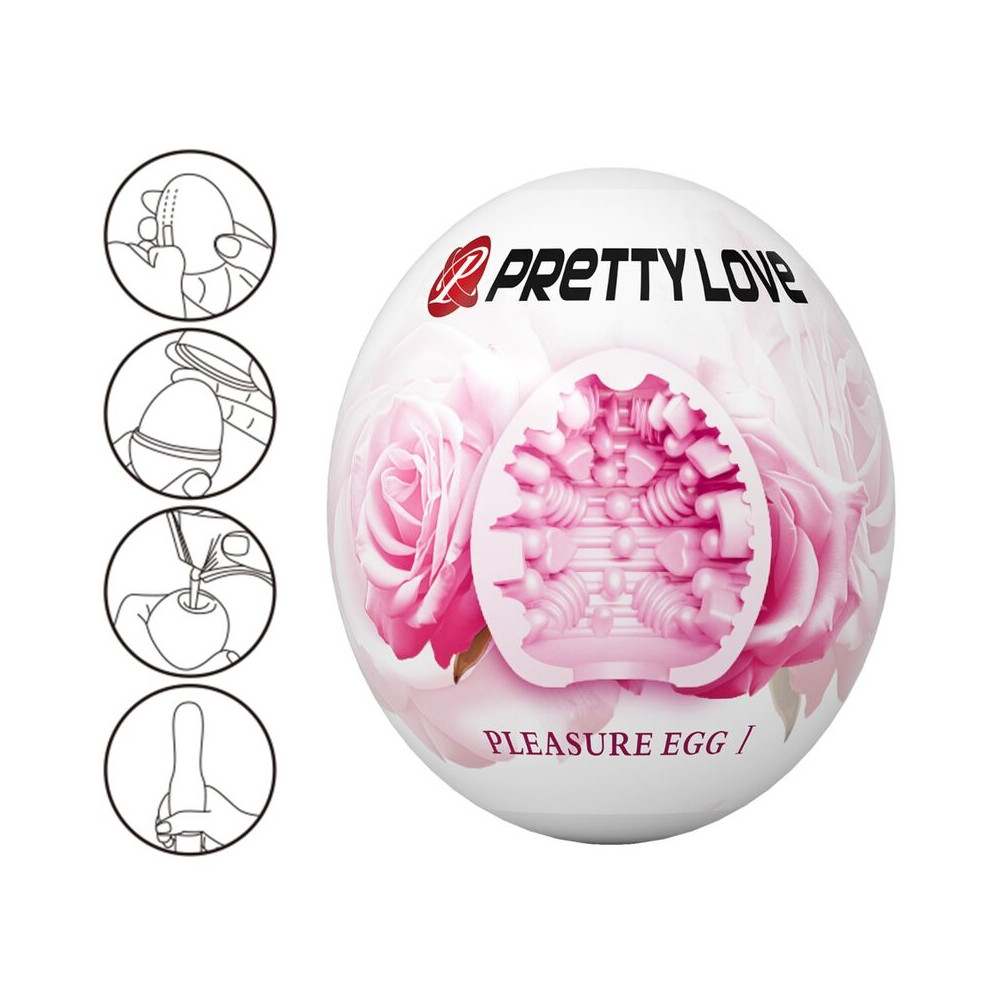 Masturbadro Masculino Huevo Rosa