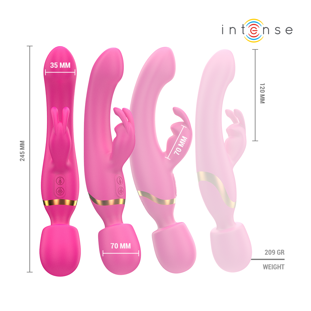 Winona Doble Vibrador Rabbit & Wand