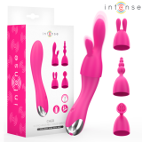 Cher Vibrador con Cabezales Intercambiables