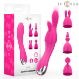 Cher Vibrador con Cabezales Intercambiables