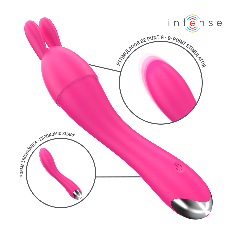 Cher Vibrador con Cabezales Intercambiables