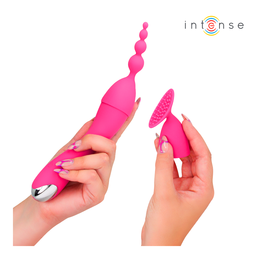 Cher Vibrador con Cabezales Intercambiables