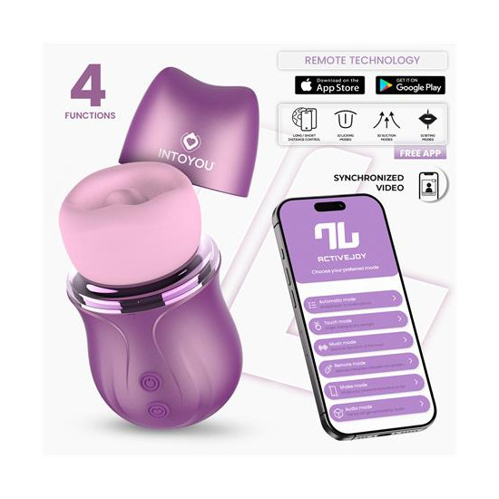 Suvi Estimulador con Licking, Biting, Succión y Vibración USB-C con APP