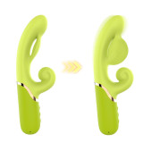 Vibrador con Función de Inflado Verde