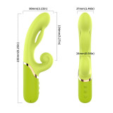 Vibrador con Función de Inflado Verde