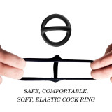 Anillo para el Pene Negro Doble