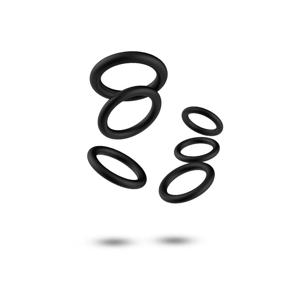 Set de 6 Anillos para el Pene
