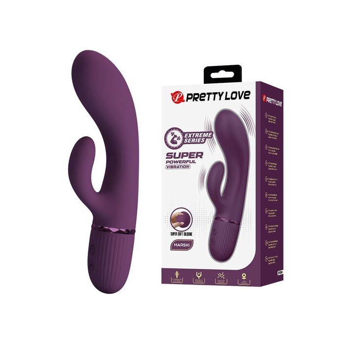 Margie Vibrador Rabbit Morado