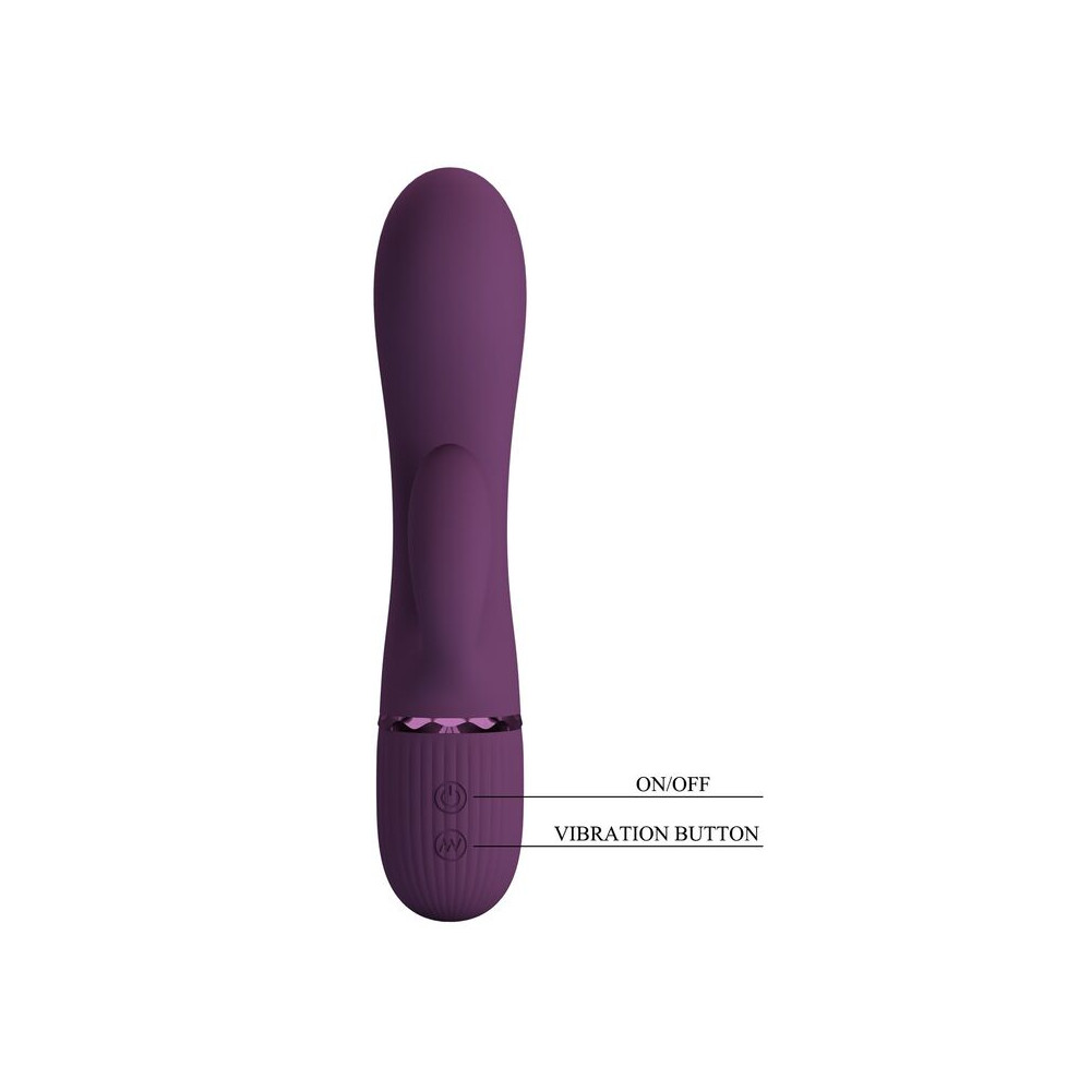 Margie Vibrador Rabbit Morado