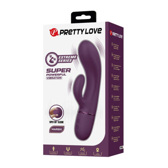 Margie Vibrador Rabbit Morado